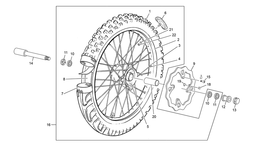 FRONT WHEEL
