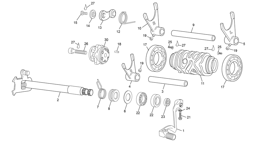 GEAR SELECTOR GROUP