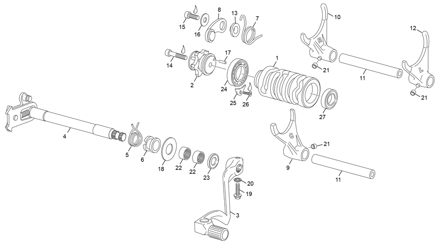 GEAR SELECTOR GROUP