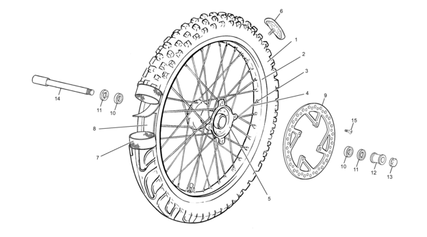FRONT WHEEL