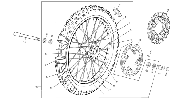 FRONT WHEEL