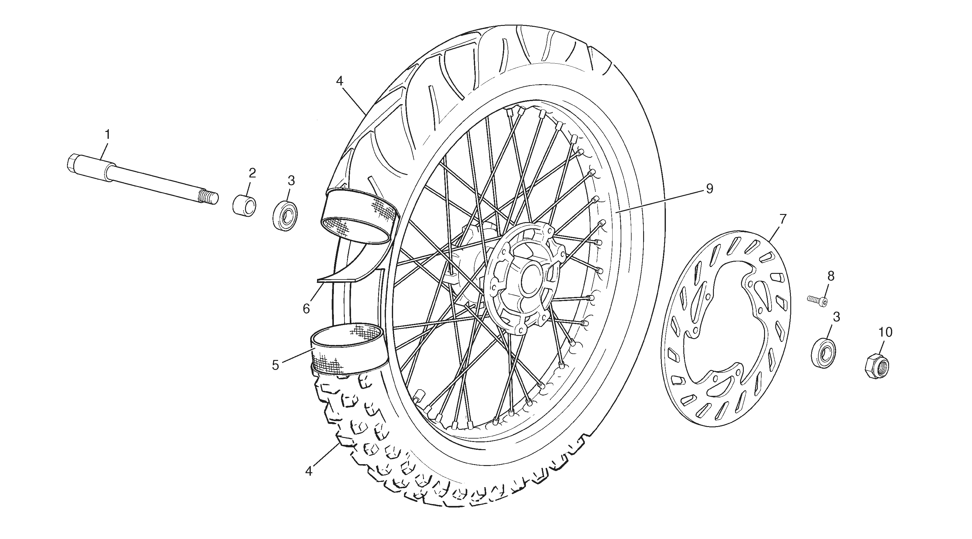 FRONT WHEEL
