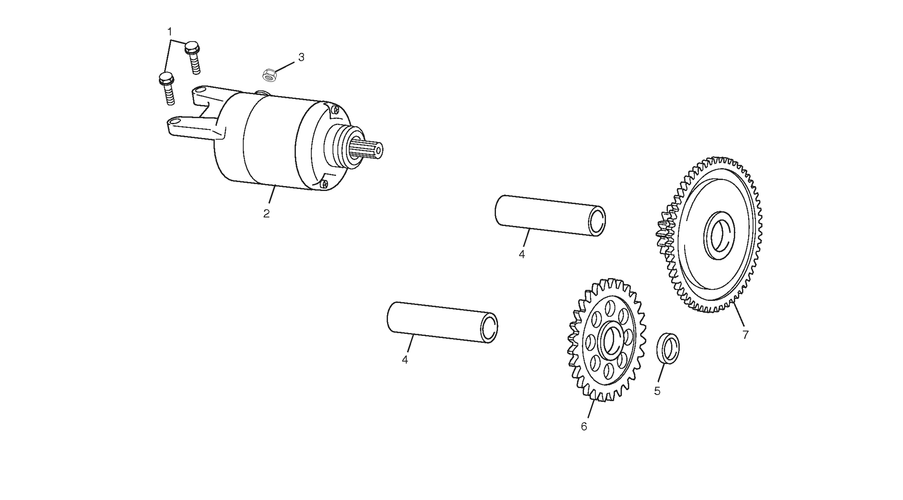 STARTER MOTOR