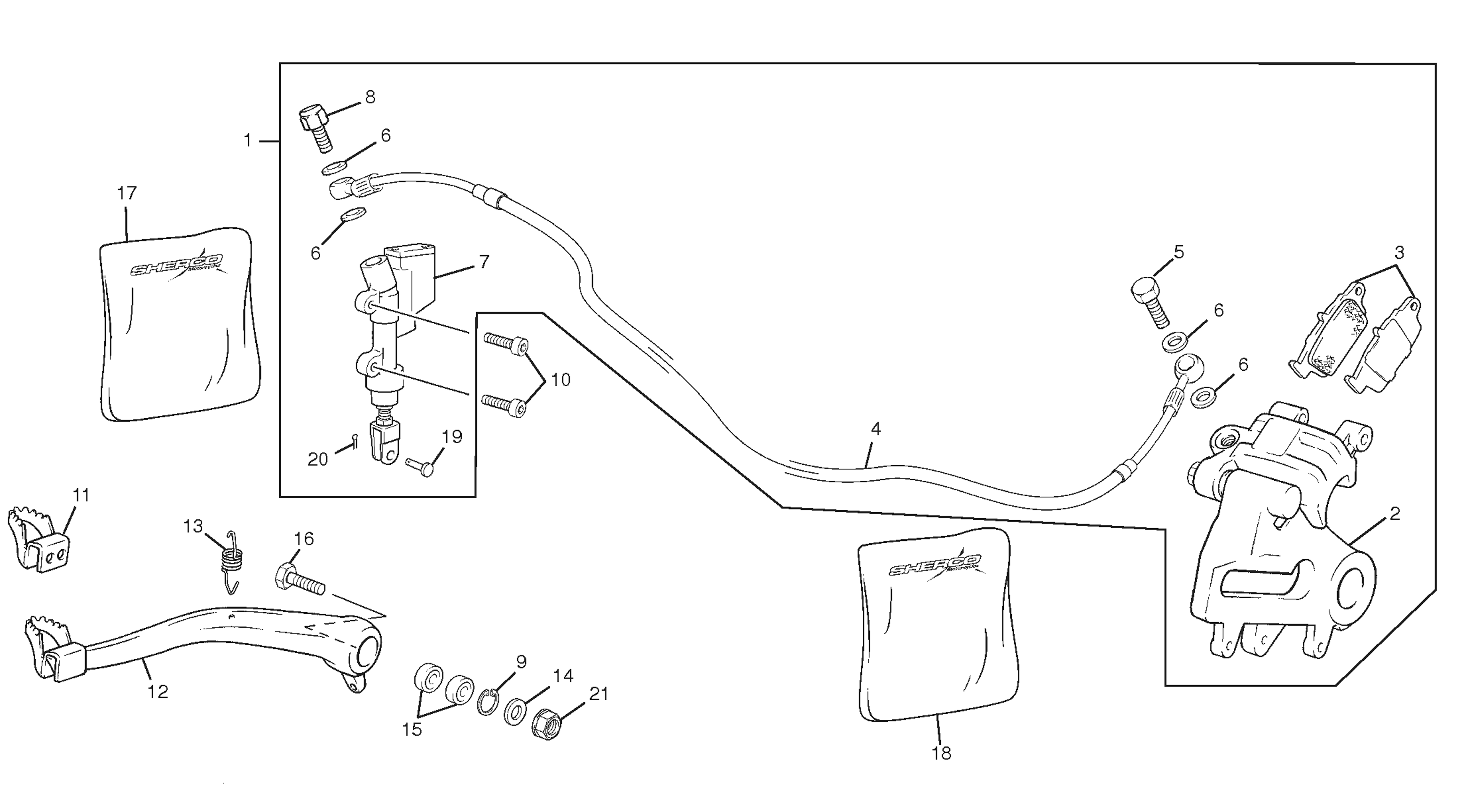 REAR BRAKE