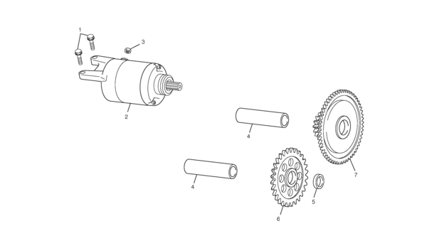 STARTER MOTOR