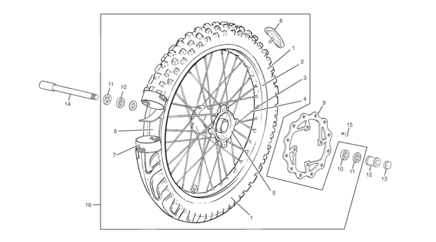 FRONT WHEEL