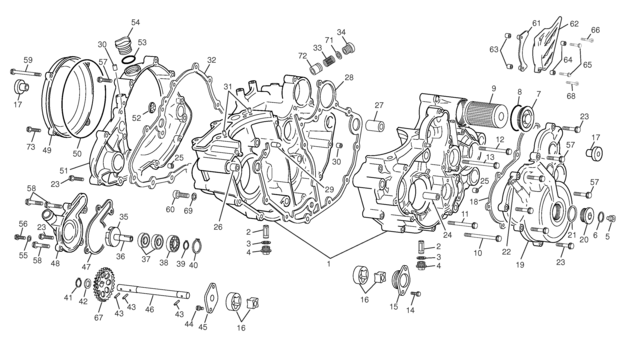 CRANKCASE ASSEMBLY
