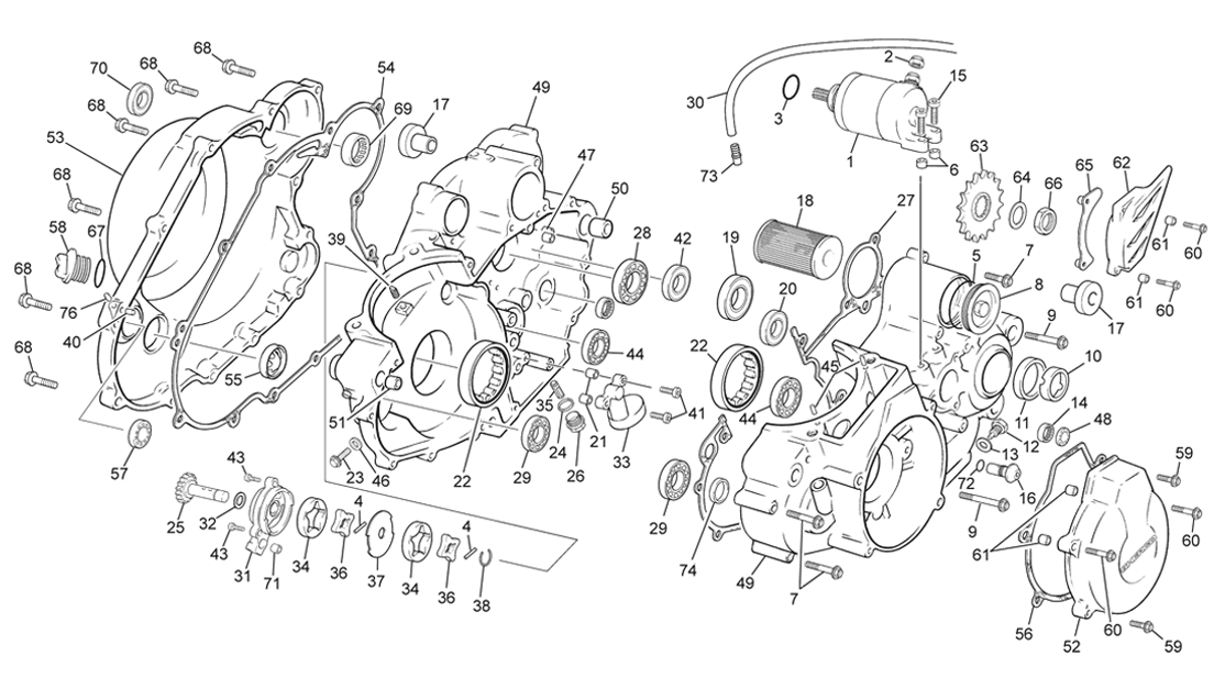 CRANKCASE ASSEMBLY