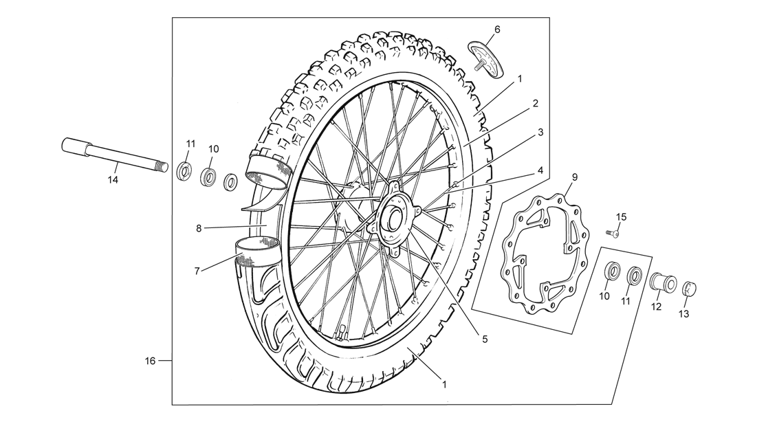FRONT WHEEL