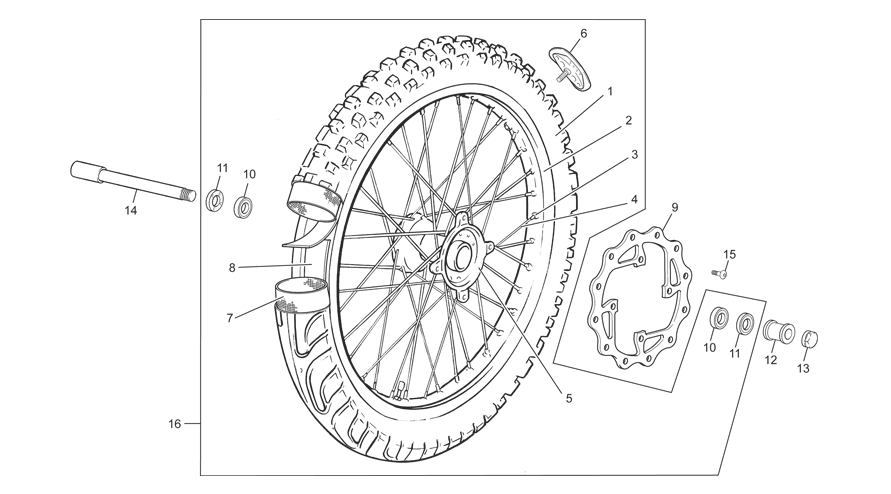 FRONT WHEEL