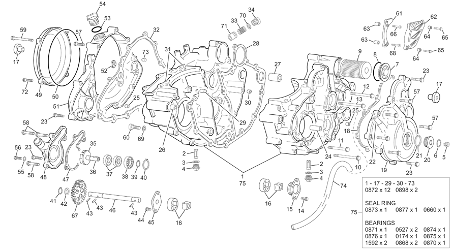 CRANKCASE ASSEMBLY