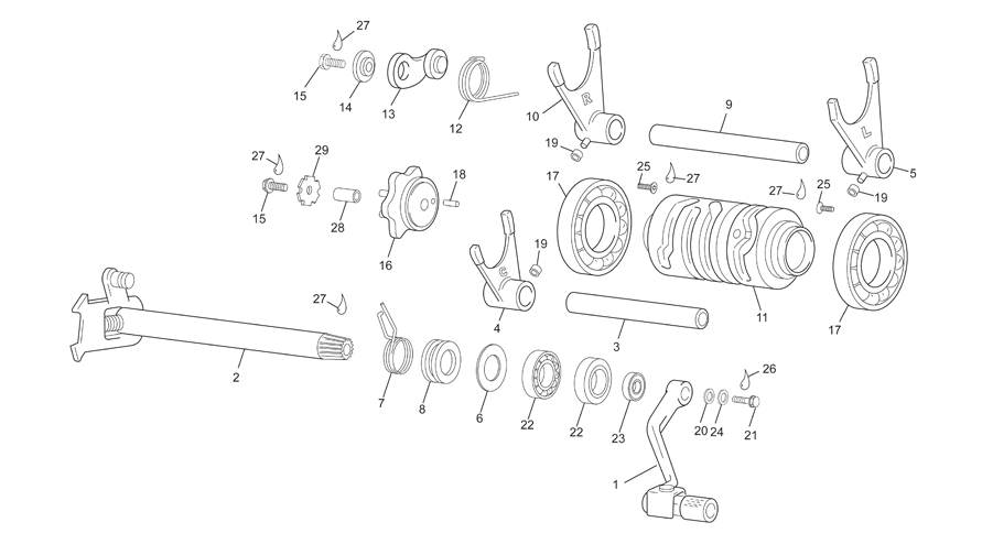 GEAR SELECTOR GROUP