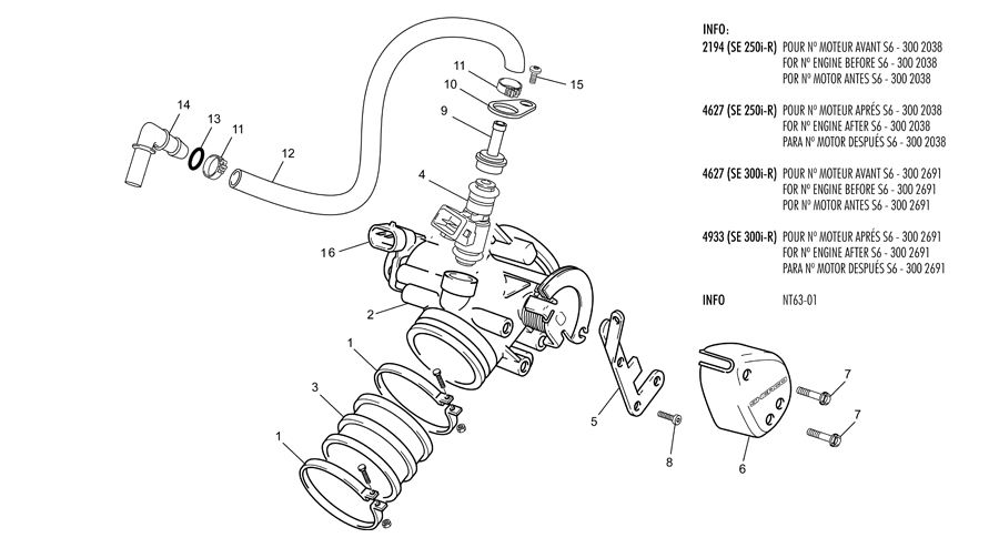 INJECTOR BODY