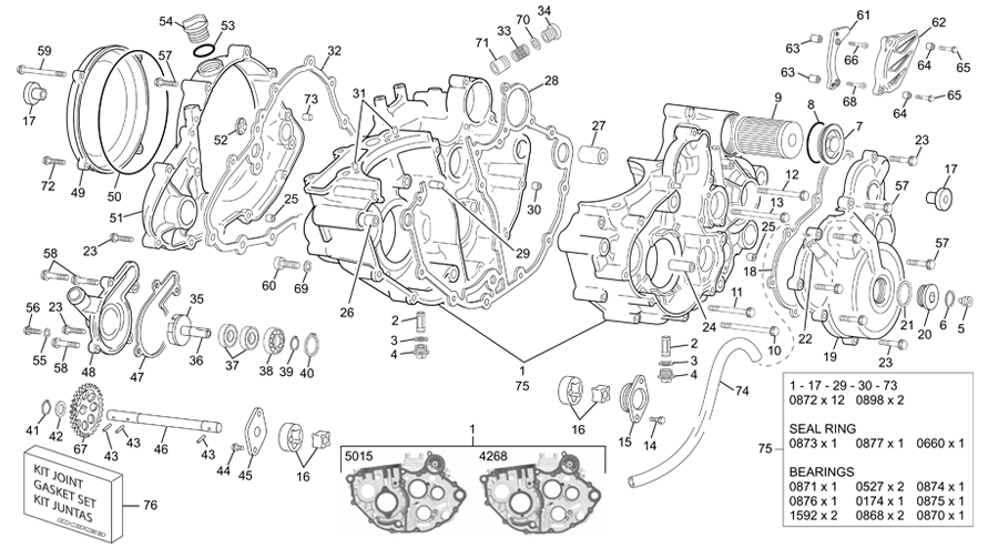CRANKCASE ASSEMBLY
