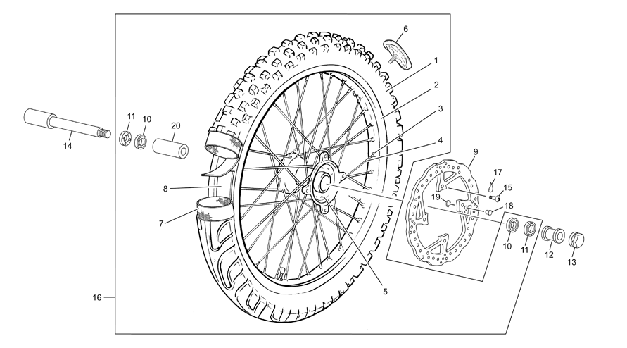 FRONT WHEEL