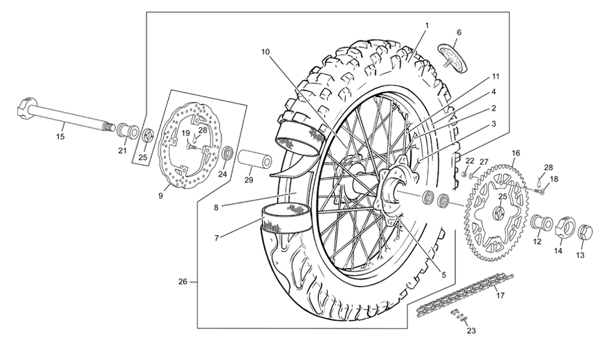 REAR WHEEL