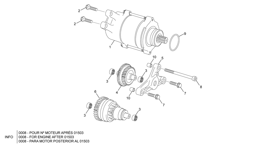 STARTER MOTOR