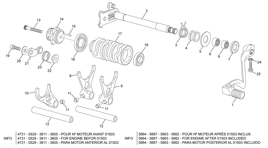 GEAR SELECTOR GROUP