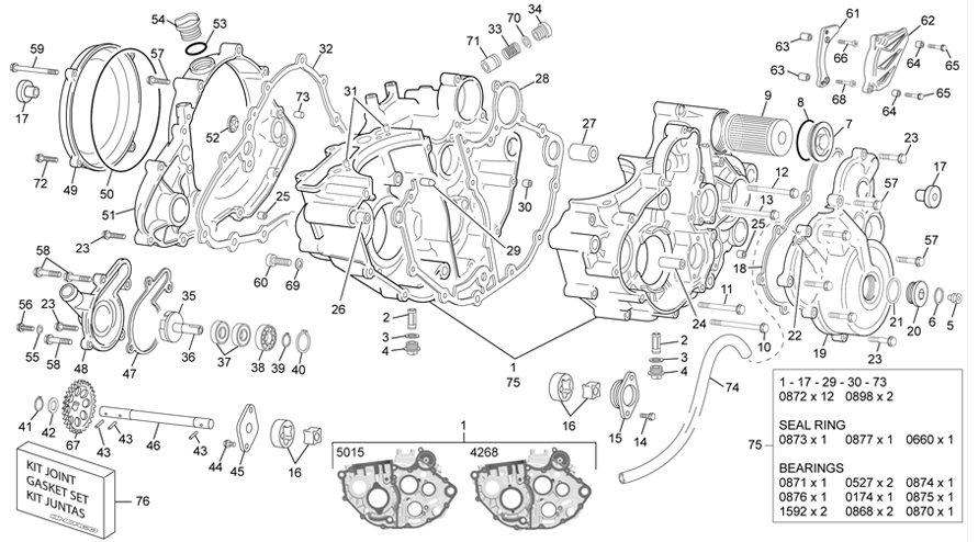 CRANKCASE ASSEMBLY