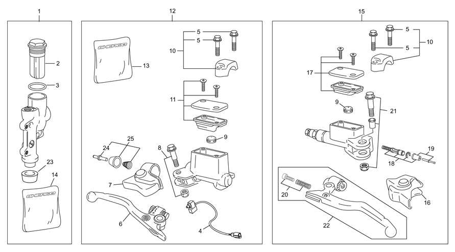 MASTER CYLINDERS