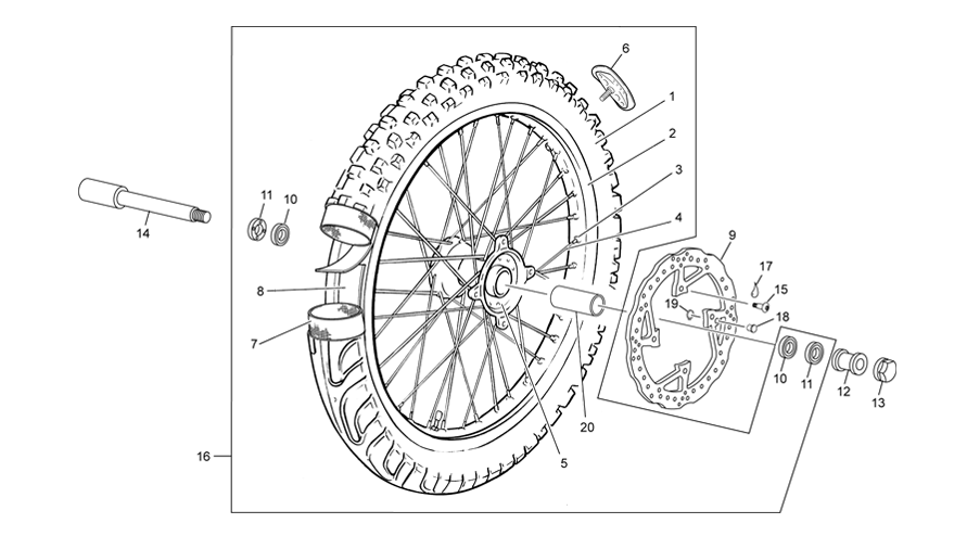 FRONT WHEEL