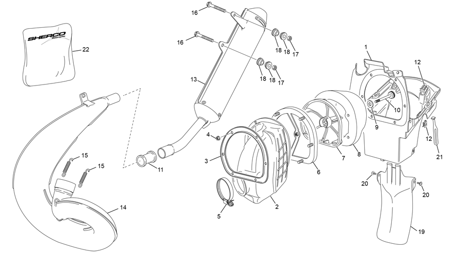 AIRBOX - EXHAUST SYSTEM