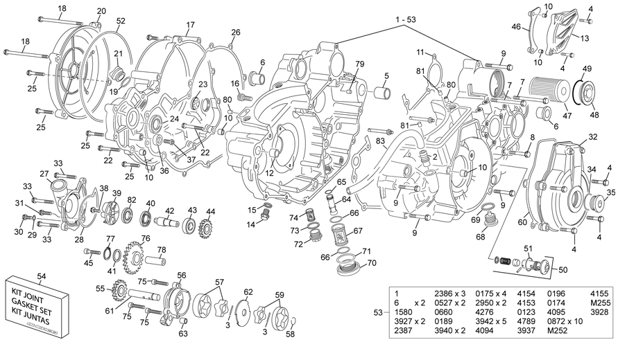 CRANKCASE ASSEMBLY