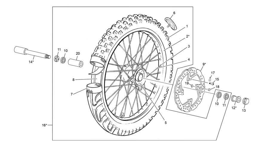FRONT WHEEL