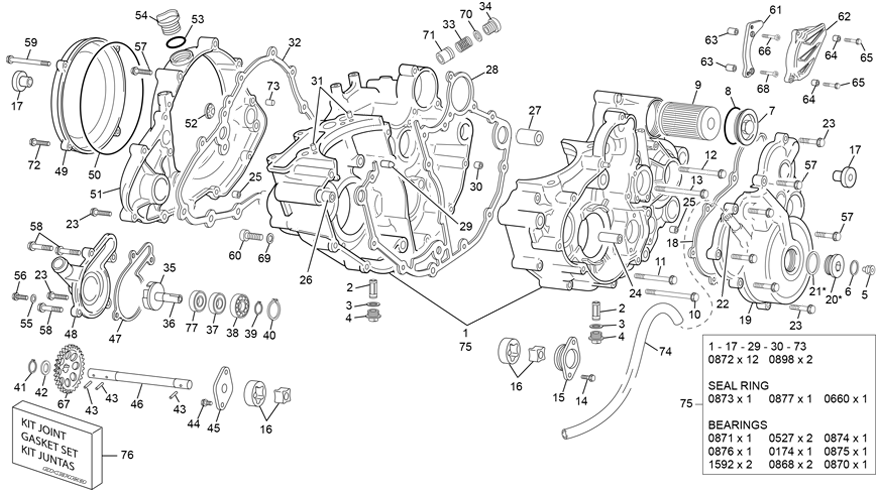 CRANKCASE ASSEMBLY