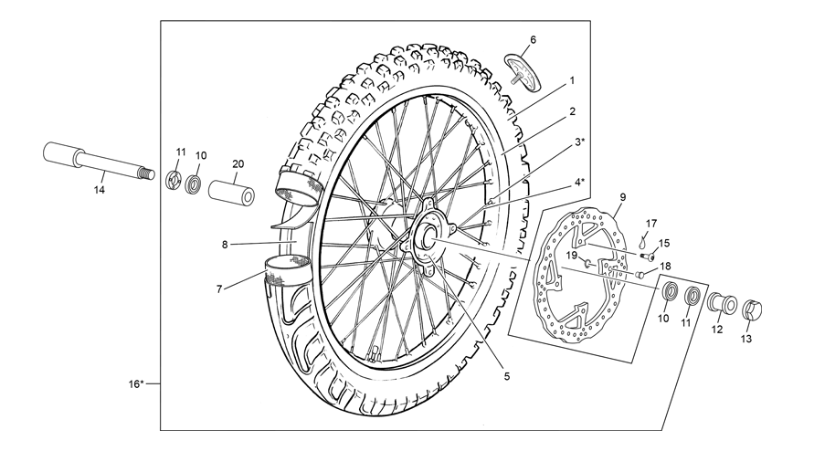 FRONT WHEEL