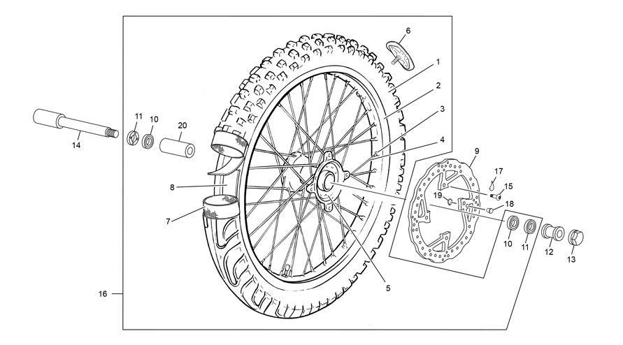 FRONT WHEEL