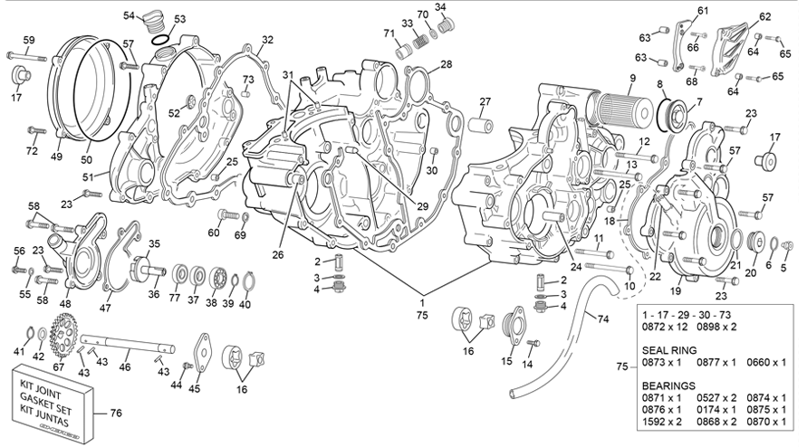 CRANKCASE ASSEMBLY