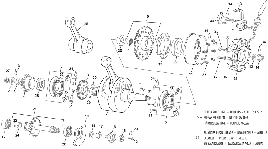 CRANKSHAFT ASSY
