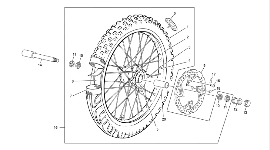 FRONT WHEEL