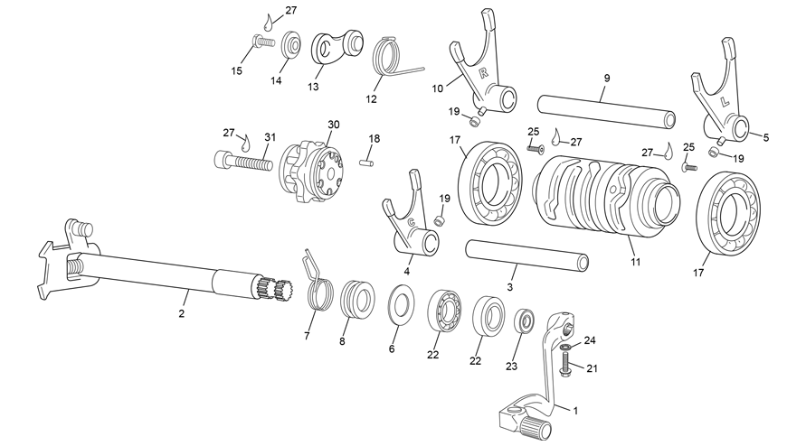 GEAR SELECTOR GROUP