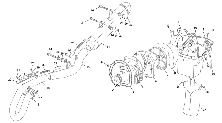 AIRBOX - EXHAUST SYSTEM