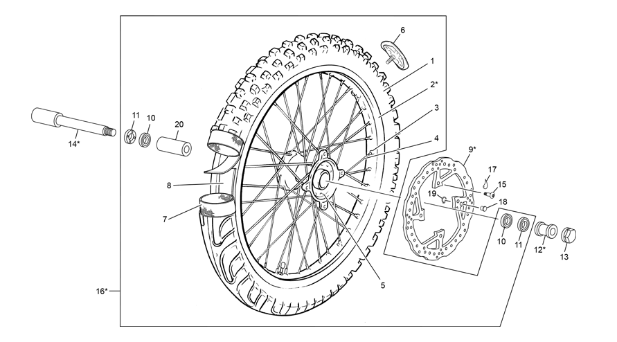 FRONT WHEEL