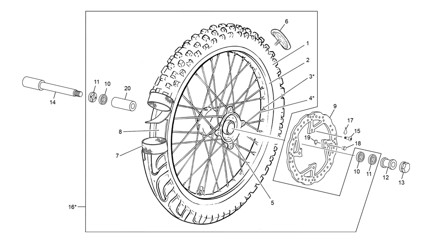 FRONT WHEEL