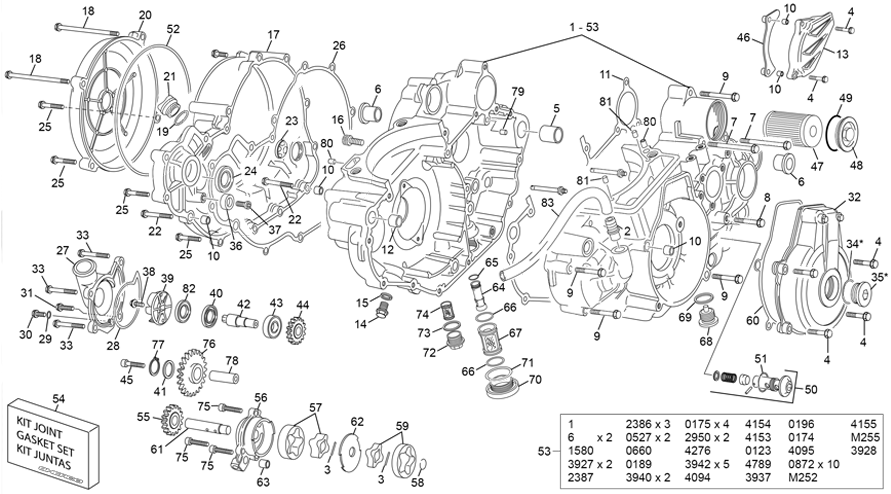 CRANKCASE ASSEMBLY