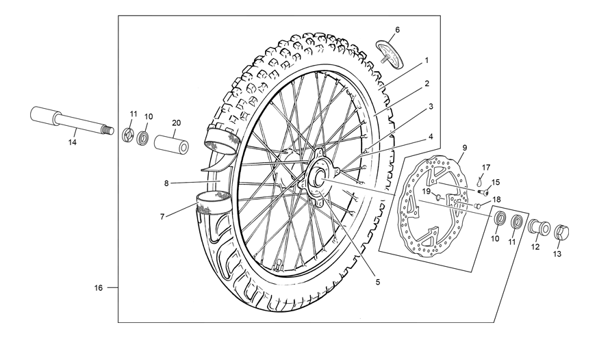 FRONT WHEEL
