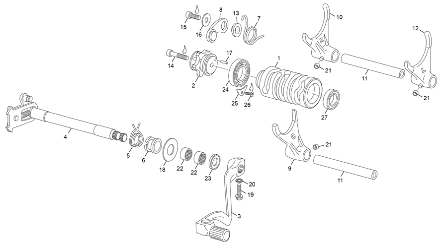 GEAR SELECTOR GROUP