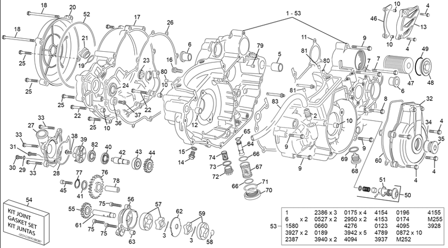 CRANKCASE ASSEMBLY