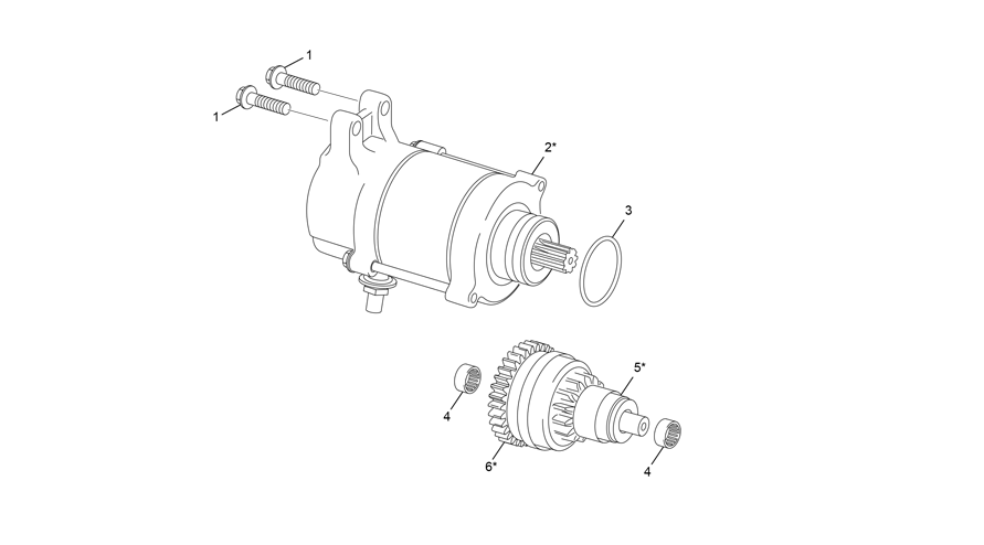 STARTER MOTOR