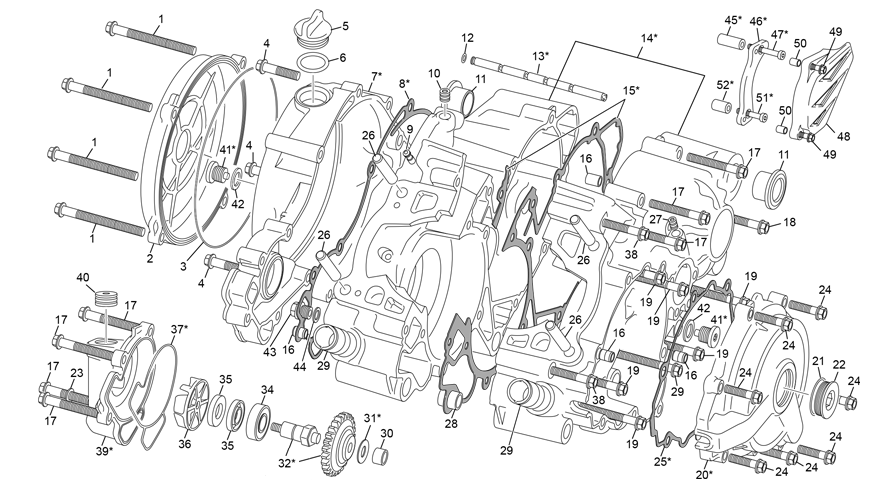 CRANKCASE ASSEMBLY