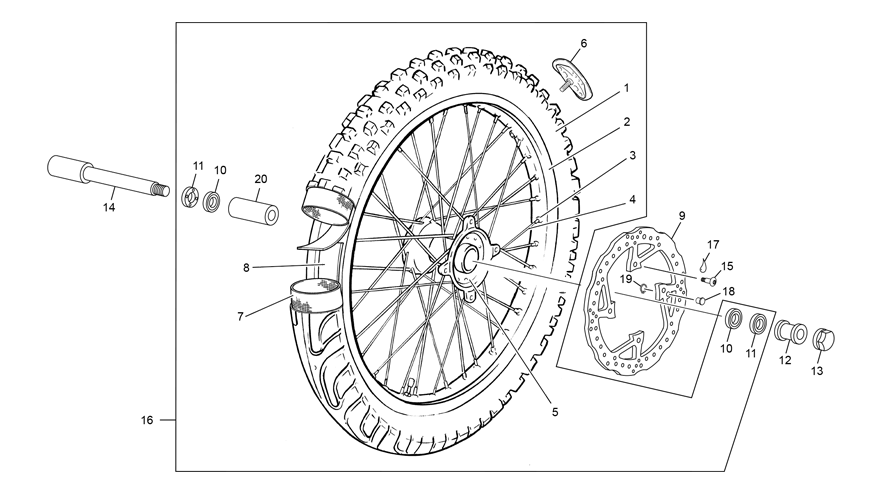FRONT WHEEL