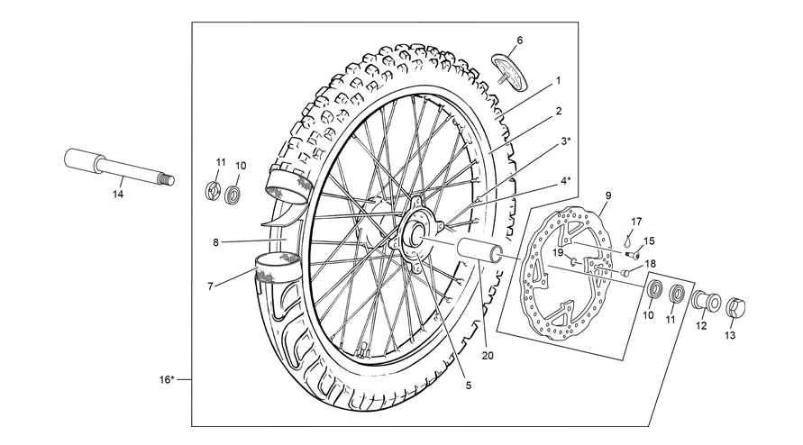 FRONT WHEEL