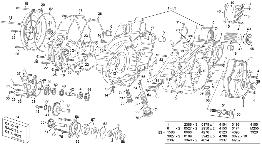 CRANKCASE ASSEMBLY