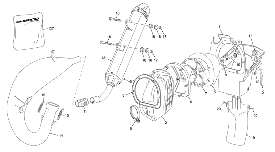 AIRBOX - EXHAUST SYSTEM
