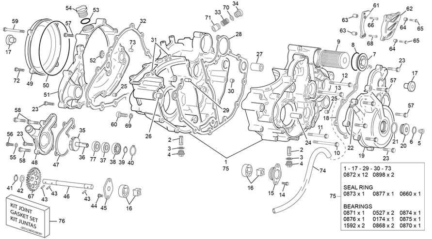 CRANKCASE ASSEMBLY