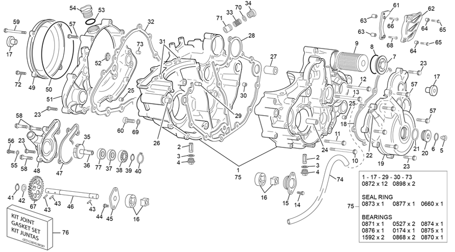 CRANKCASE ASSEMBLY